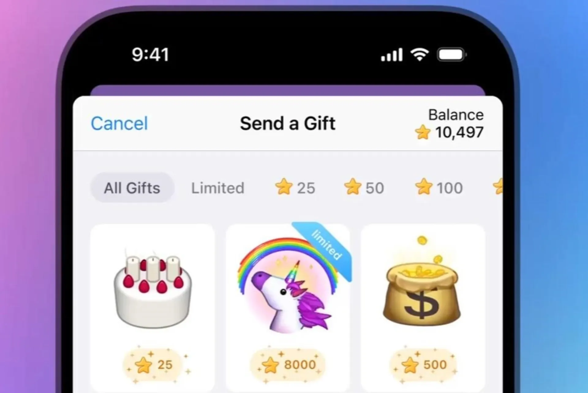 خرید گیفت تلگرام