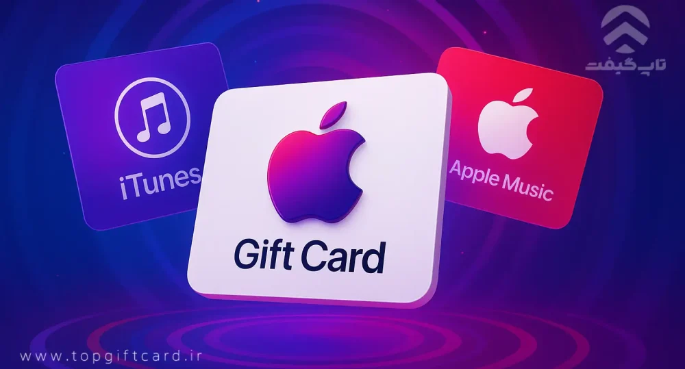 مقایسه گیفت کارت اپل، آیتونز و Apple Music برای کاربران بین‌ المللی